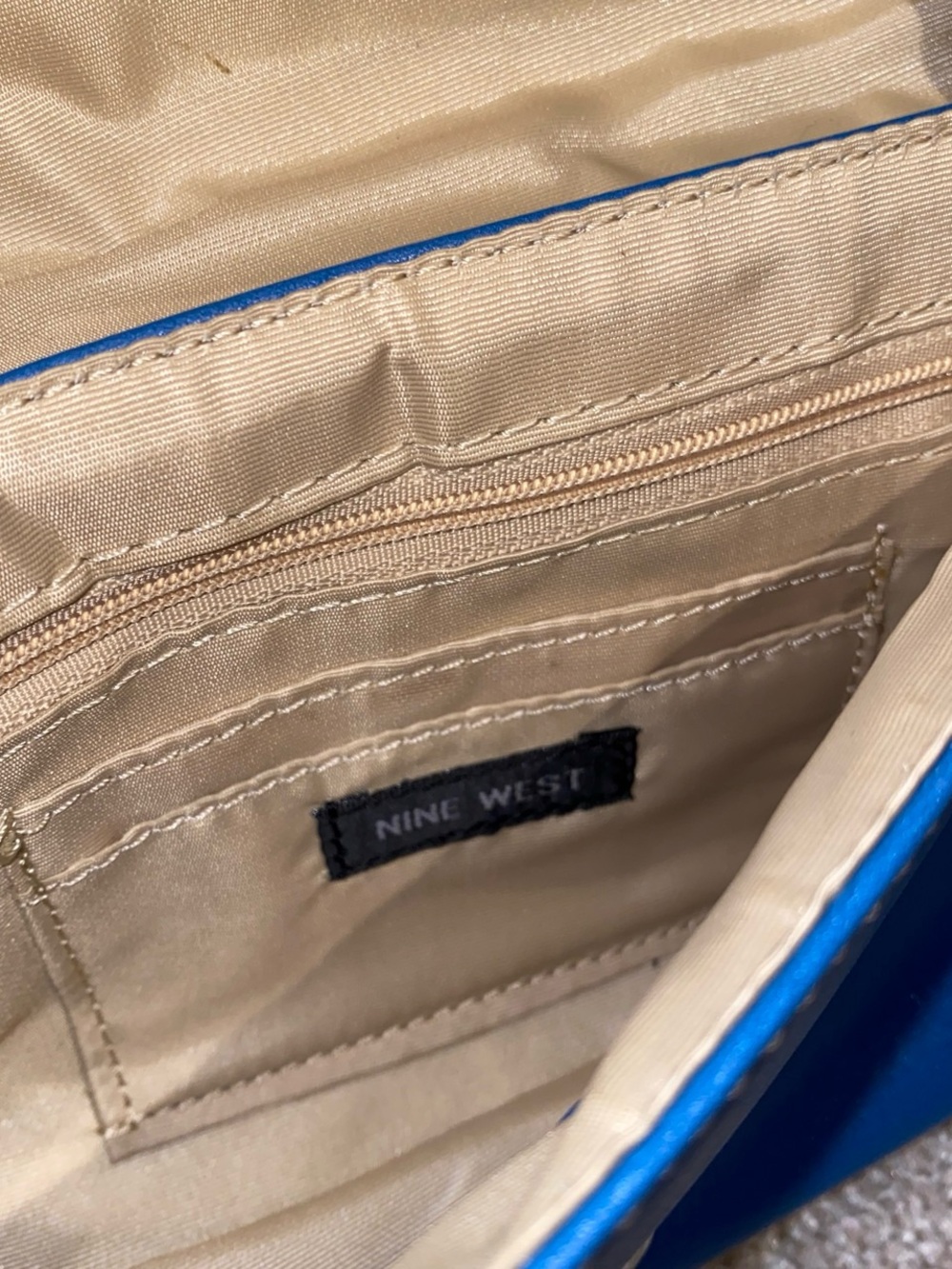 Nine West Blue Y2K Purse Handbag - Picture 4 of 8